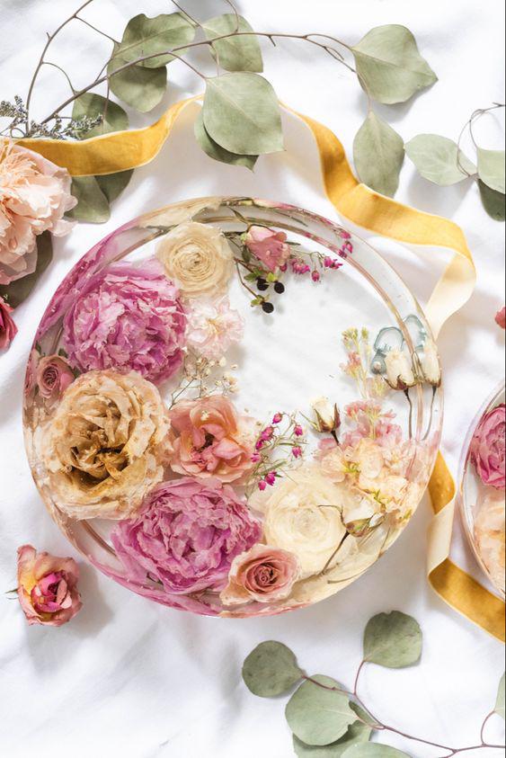 Buchetul de nuntă – Păstrarea cu ajutorul rășinei img.2