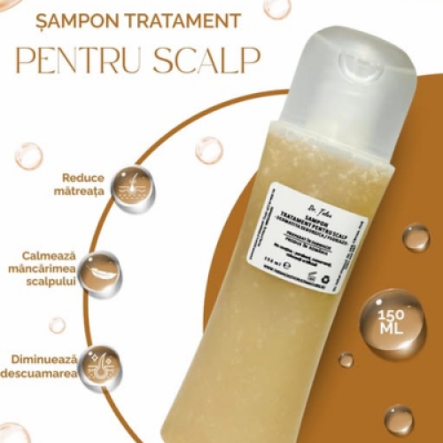 Șampon tratament pentru scalp – acum disponibil în farmacia noastră Șampon tratament pentru scalp – acum disponibil în farmacia noastră